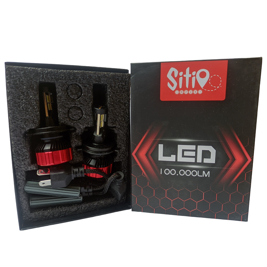 Lampadine H4 LED 10000LM Per Auto E Moto - 12V, 50W, Bianco 6000K | Plug And Play - Foto 10